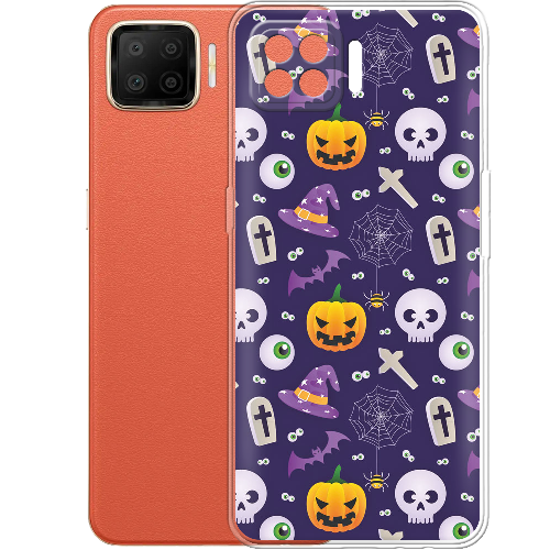 Чехол BoxFace OPPO A73 Halloween Purple Mood