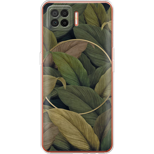 Чехол BoxFace OPPO A73 Green Leaf