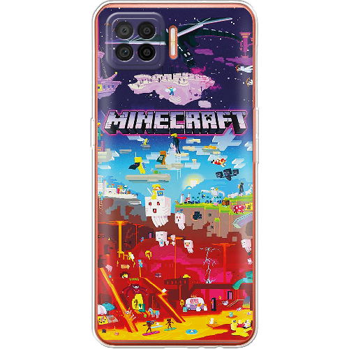 Чехол BoxFace OPPO A73 Minecraft World Beyond