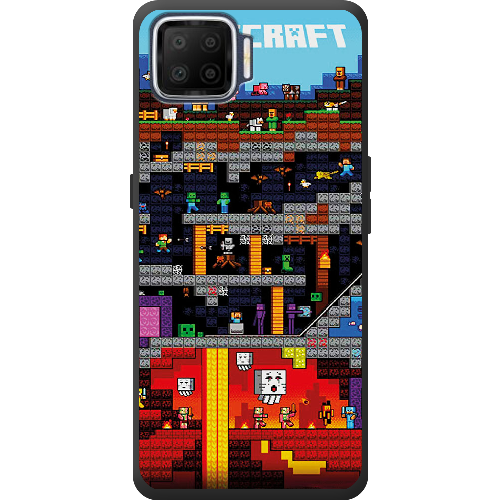 Чехол BoxFace OPPO A73 Minecraft Lode Runner