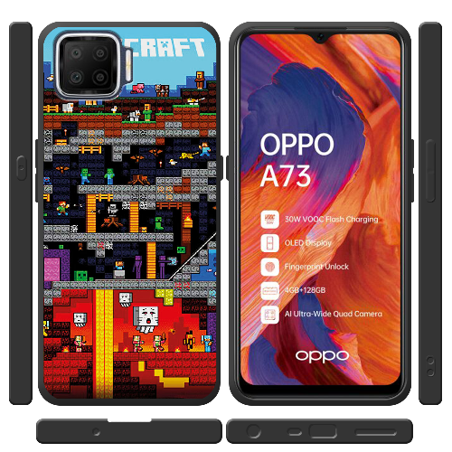 Чехол BoxFace OPPO A73 Minecraft Lode Runner