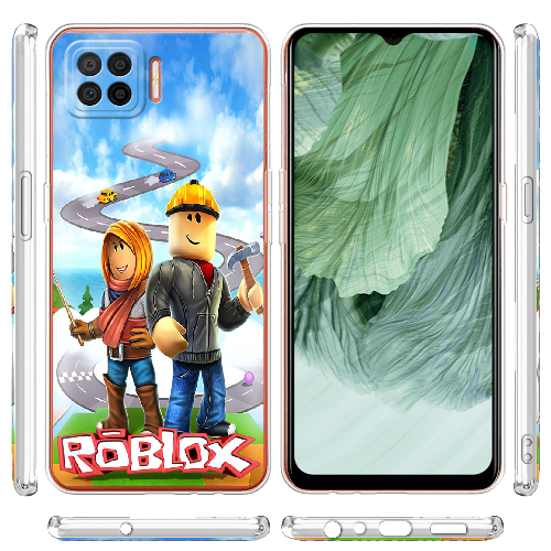 Чехол BoxFace OPPO A73 Roblox Білдерман