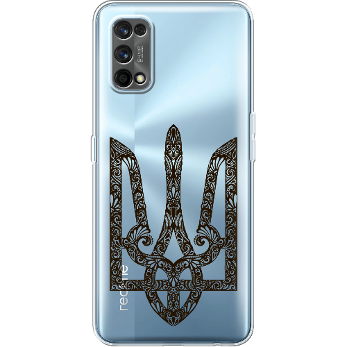 Чехол BoxFace Realme 7 Pro Ukrainian Black Trident