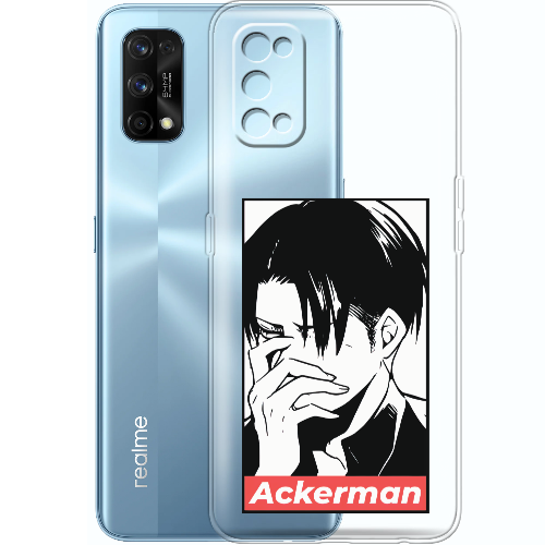 Чехол BoxFace Realme 7 Pro Attack On Titan - Ackerman