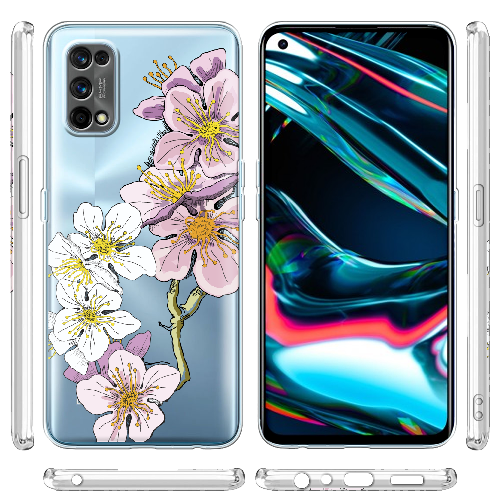 Чехол BoxFace Realme 7 Pro Cherry Blossom