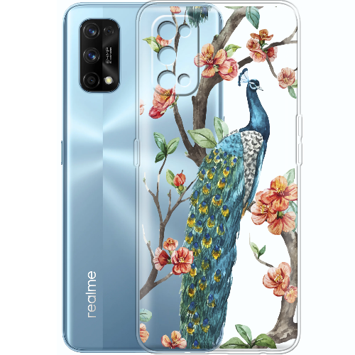 Чехол BoxFace Realme 7 Pro Noble Peacock