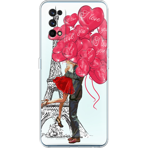 Чехол BoxFace Realme 7 Pro Love in Paris