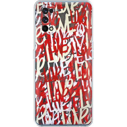 Чехол BoxFace Realme 7 Pro Love Graffiti