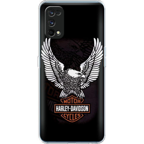 Чехол BoxFace Realme 7 Pro Harley Davidson and eagle