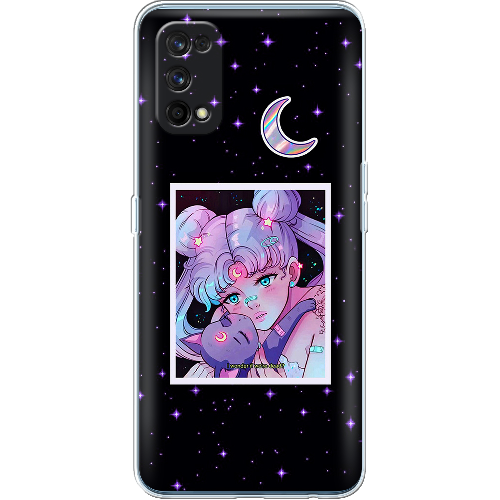 Чехол BoxFace Realme 7 Pro Sailor Moon night