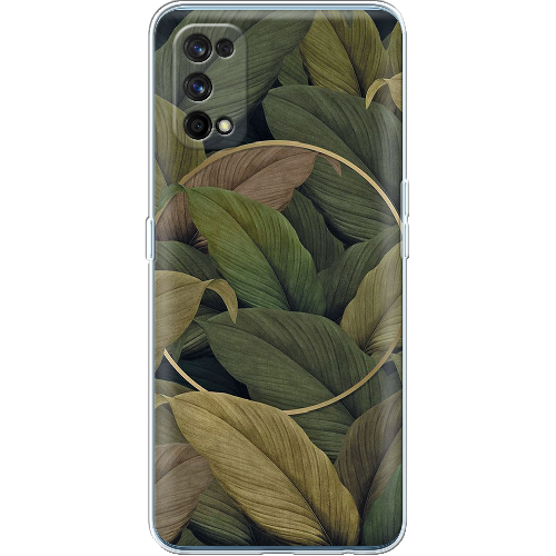 Чехол BoxFace Realme 7 Pro Green Leaf