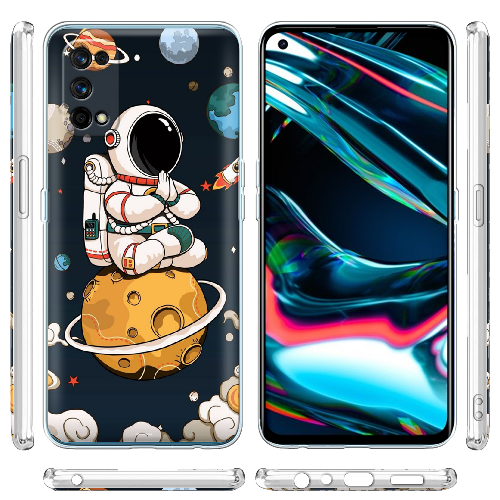 Чехол BoxFace Realme 7 Pro Astronaut