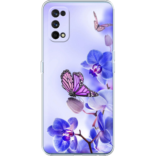 Чехол BoxFace Realme 7 Pro Orchids and Butterflies