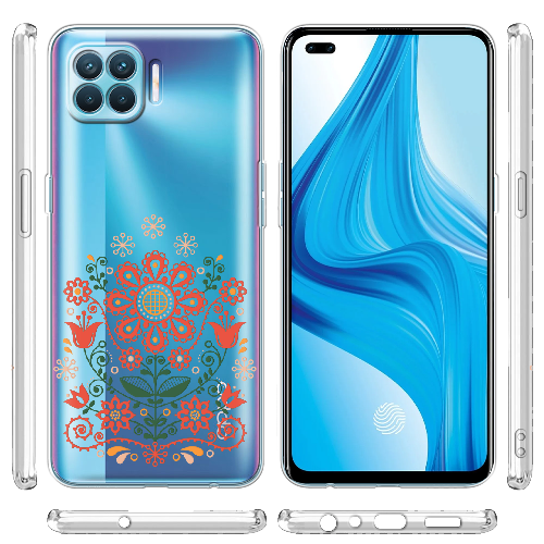 Чехол BoxFace OPPO Reno 4 Lite Ukrainian Ornament