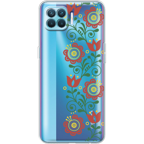 Чехол BoxFace OPPO Reno 4 Lite Ethno Flower