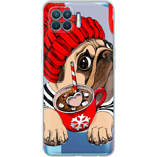 Чехол BoxFace OPPO Reno 4 Lite Winter Puggy