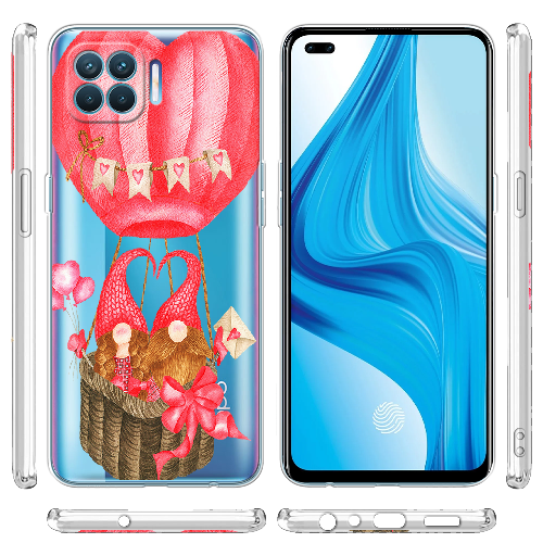 Чехол BoxFace OPPO Reno 4 Lite Valentine Dwarfs