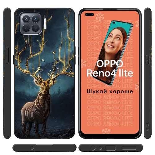 Чехол BoxFace OPPO Reno 4 Lite Fairy Deer