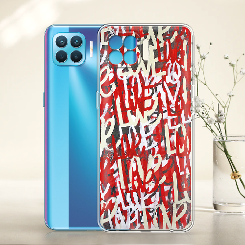 Чехол BoxFace OPPO Reno 4 Lite Love Graffiti