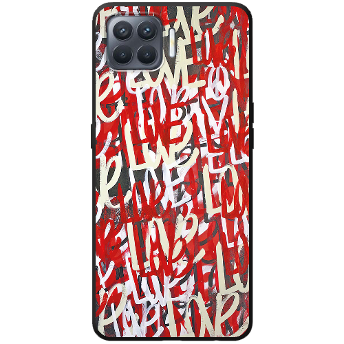 Чехол BoxFace OPPO Reno 4 Lite Love Graffiti