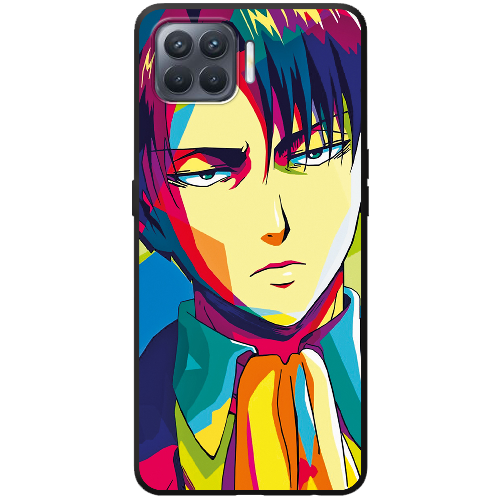 Чехол BoxFace OPPO Reno 4 Lite Attack on titan Levi Anime Pop