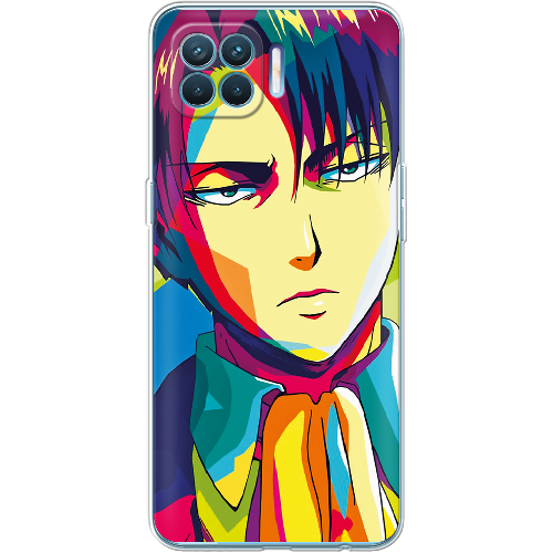 Чехол BoxFace OPPO Reno 4 Lite Attack on titan Levi Anime Pop