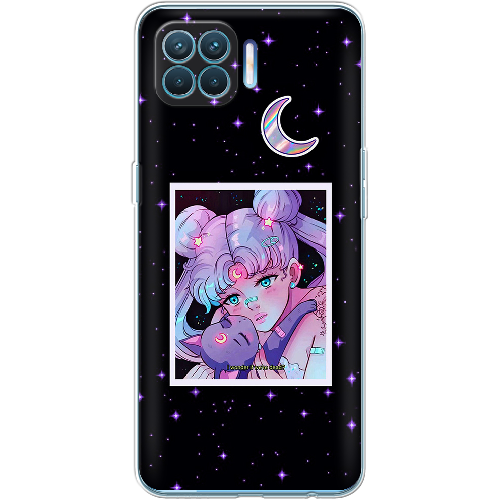 Чехол BoxFace OPPO Reno 4 Lite Sailor Moon night