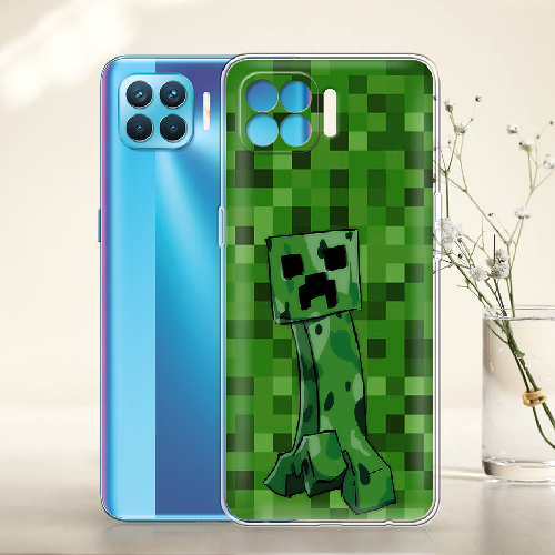 Чехол BoxFace OPPO Reno 4 Lite Minecraft Creeper