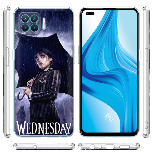 Чехол BoxFace OPPO Reno 4 Lite Wednesday Addams