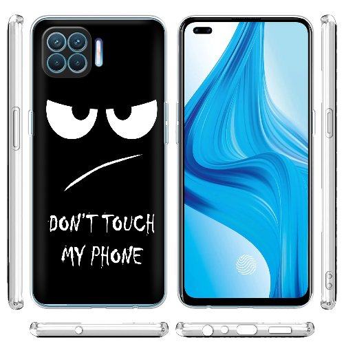 Чехол BoxFace OPPO Reno 4 Lite Don't Touch my Phone