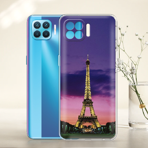 Чехол BoxFace OPPO Reno 4 Lite Полночь в Париже