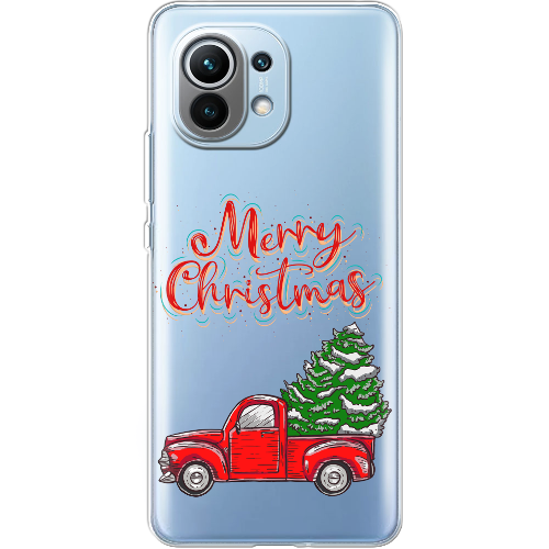 Чехол BoxFace Xiaomi Mi 11 Holiday Car Merry Christmas