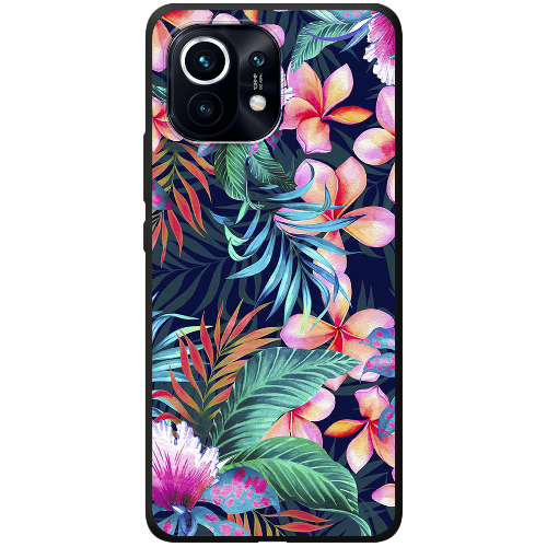 Чехол BoxFace Xiaomi Mi 11 flowers in the tropics