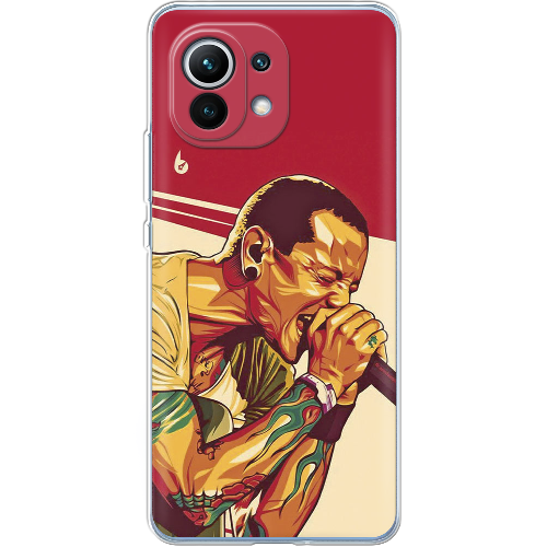 Чехол BoxFace Xiaomi Mi 11 Chester Bennington