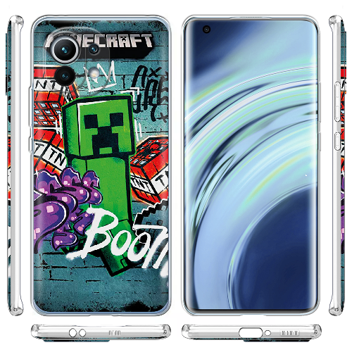 Чехол BoxFace Xiaomi Mi 11 Minecraft Graffiti