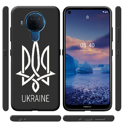 Чехол BoxFace Nokia 5.4 Тризуб монограмма UKRAINE