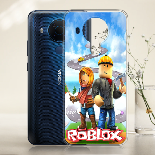 Чехол BoxFace Nokia 5.4 Roblox Білдерман