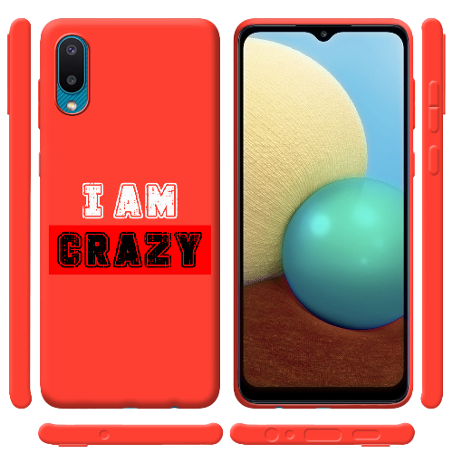 Чехол BoxFace Samsung A022 Galaxy A02 I'm Crazy