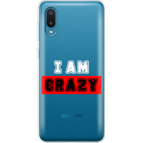 Чехол BoxFace Samsung A022 Galaxy A02 I'm Crazy