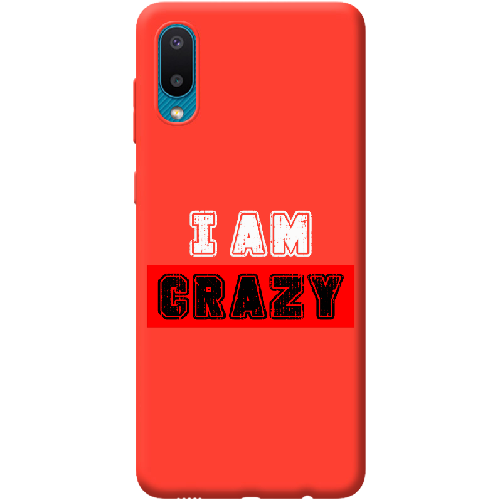 Чехол BoxFace Samsung A022 Galaxy A02 I'm Crazy