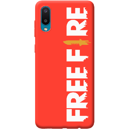 Чехол BoxFace Samsung A022 Galaxy A02 Белый Free Fire