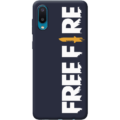 Чехол BoxFace Samsung A022 Galaxy A02 Белый Free Fire