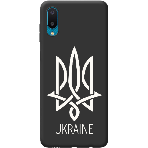 Чехол BoxFace Samsung A022 Galaxy A02 Тризуб монограмма UKRAINE