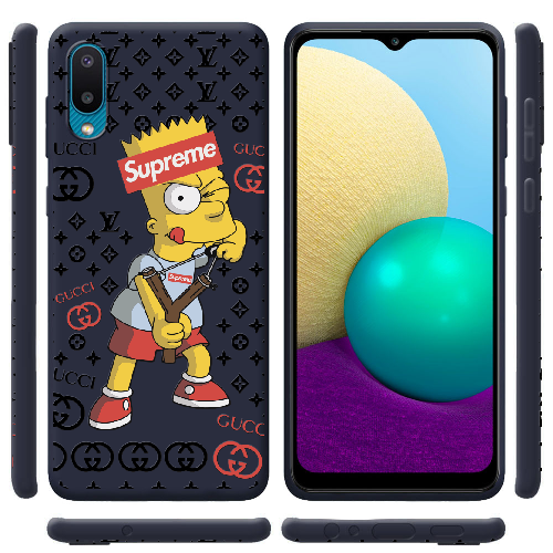 Чехол BoxFace Samsung A022 Galaxy A02 Yellow Fun