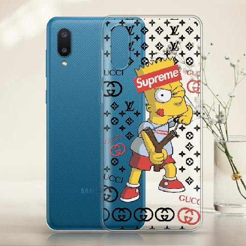 Чехол BoxFace Samsung A022 Galaxy A02 Yellow Fun