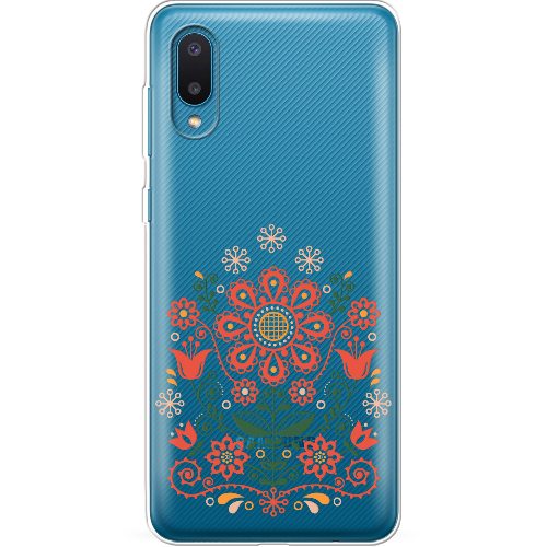 Чехол BoxFace Samsung A022 Galaxy A02 Ukrainian Ornament