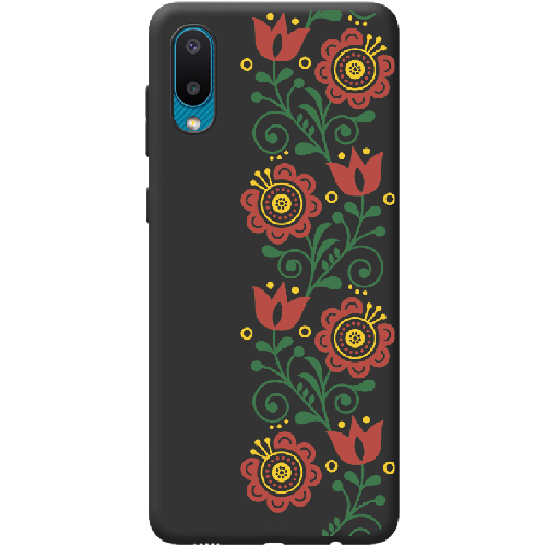 Чехол BoxFace Samsung A022 Galaxy A02 Ethno Flower