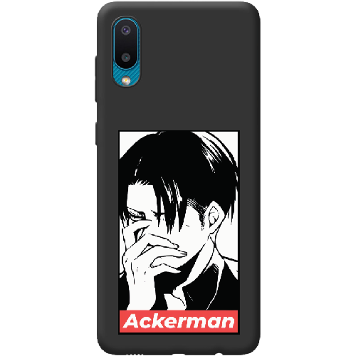 Чехол BoxFace Samsung A022 Galaxy A02 Attack On Titan - Ackerman