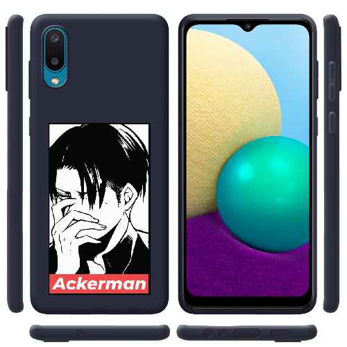 Чехол BoxFace Samsung A022 Galaxy A02 Attack On Titan - Ackerman