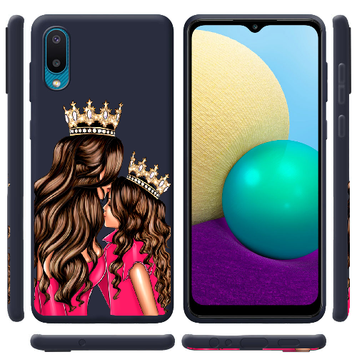 Чехол BoxFace Samsung A022 Galaxy A02 Queen and Princess